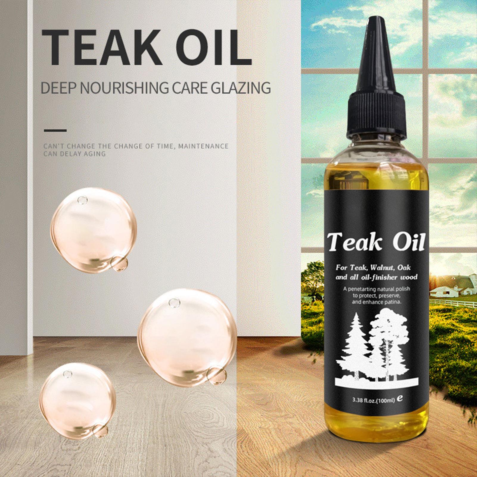 Outdoor Furniture Oil Teak - Teakhoutolie 100ml Teakbeschermende olie Meubelconditioner Polijstmiddel