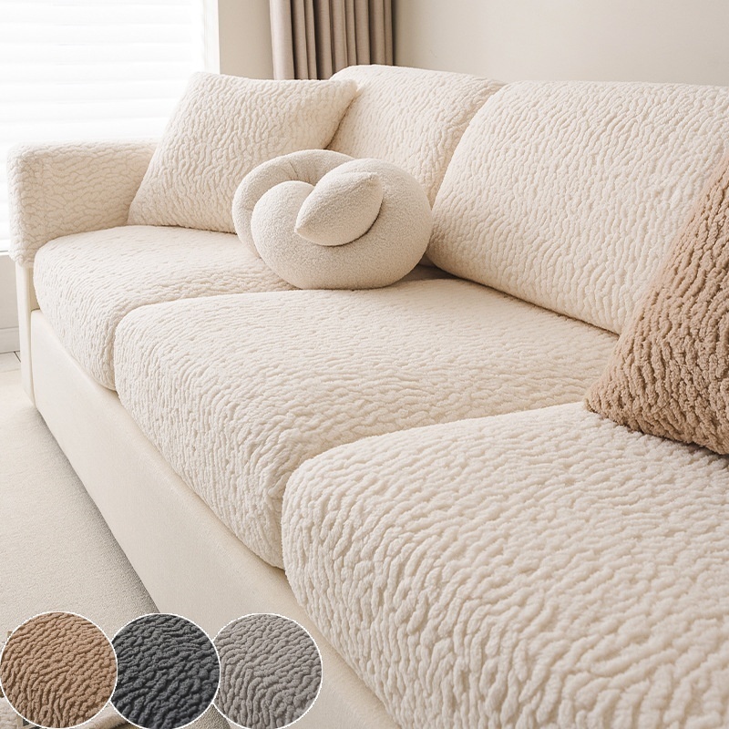 Outdoor Furniture Plus - Gezellige katoenfleece rekbare bankhoes All-inclusive antislip