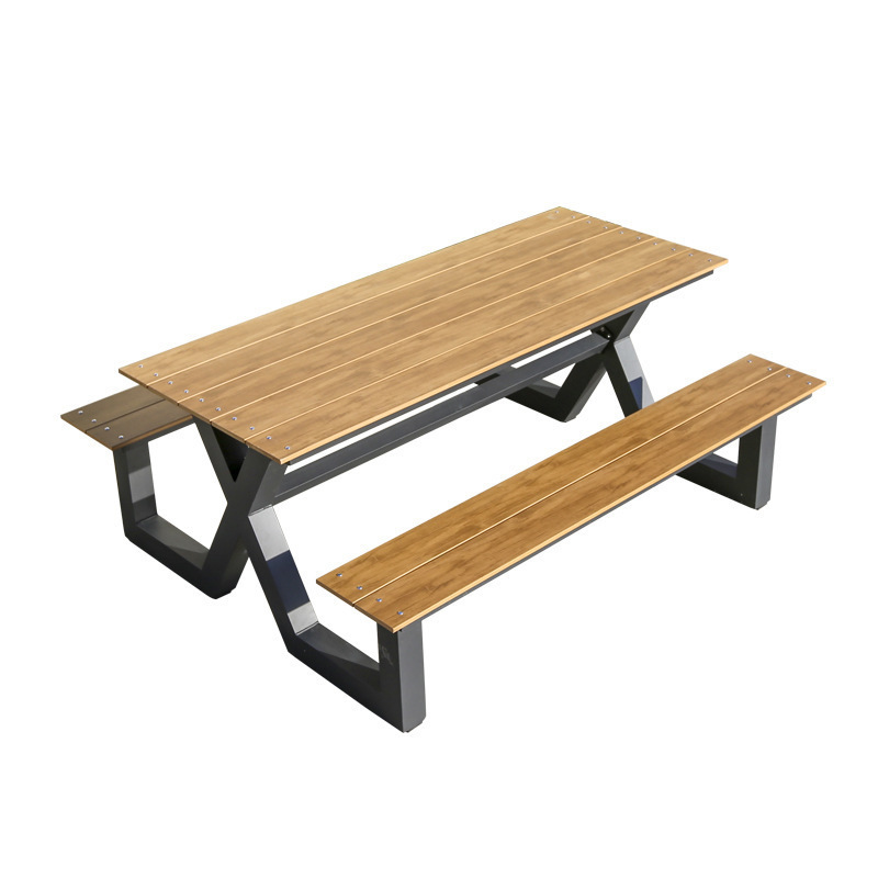 Outdoor Furniture One Piece - Waterdichte, moderne 2-persoons bank van massief