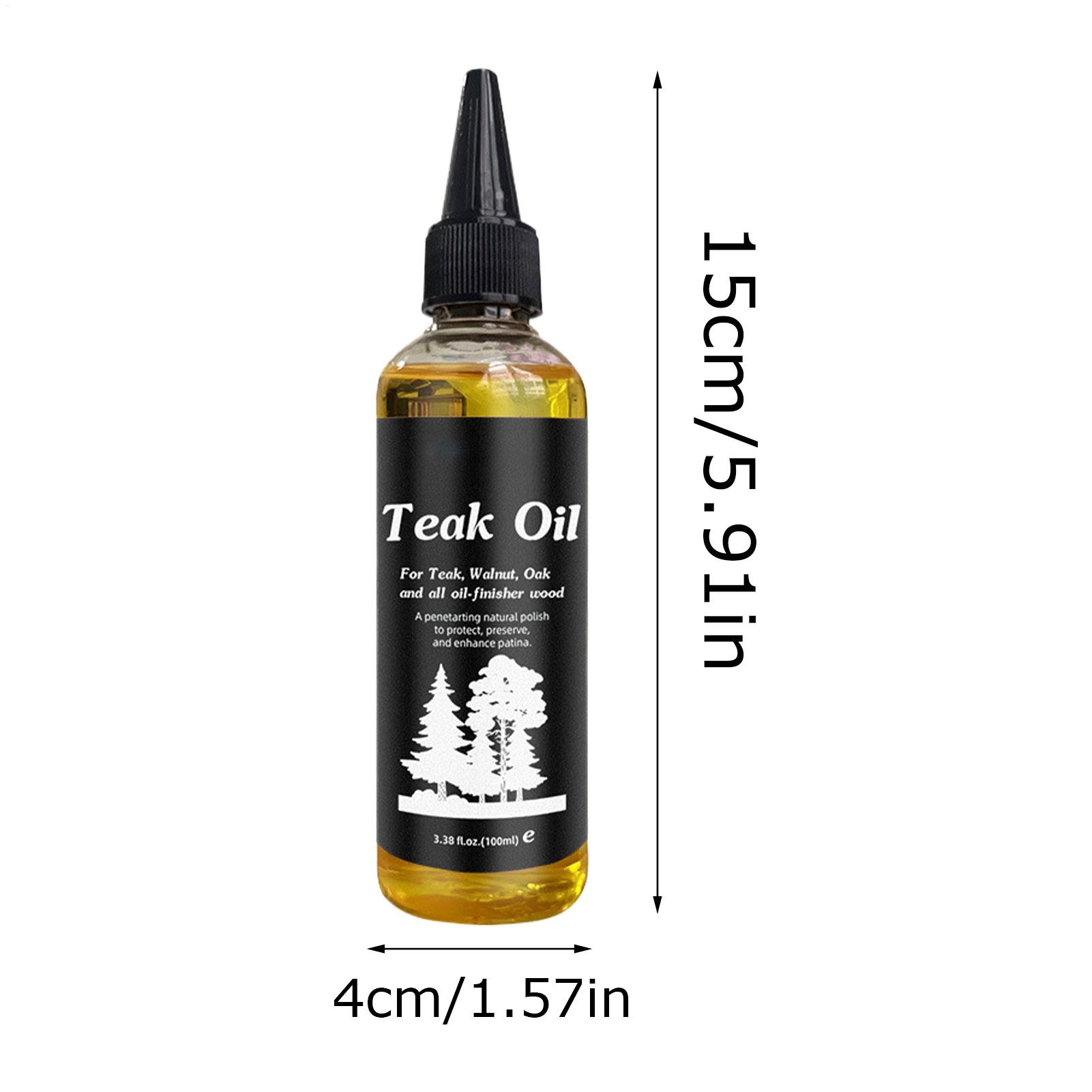 Outdoor Furniture Oil Teak - 100ml Meubelolie Houtpoetsmiddel Meubel Hardhoutpolijstmiddel Conditioner