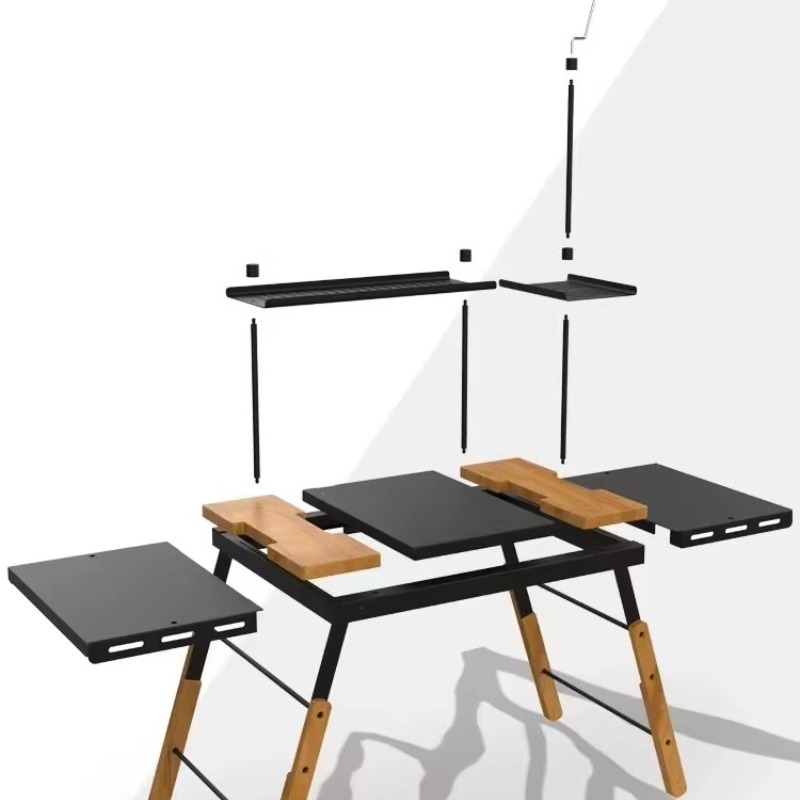 Outdoor Furniture Warehouse - SM-IGTN Modern Design Aluminium Draagbare Campingkeuken