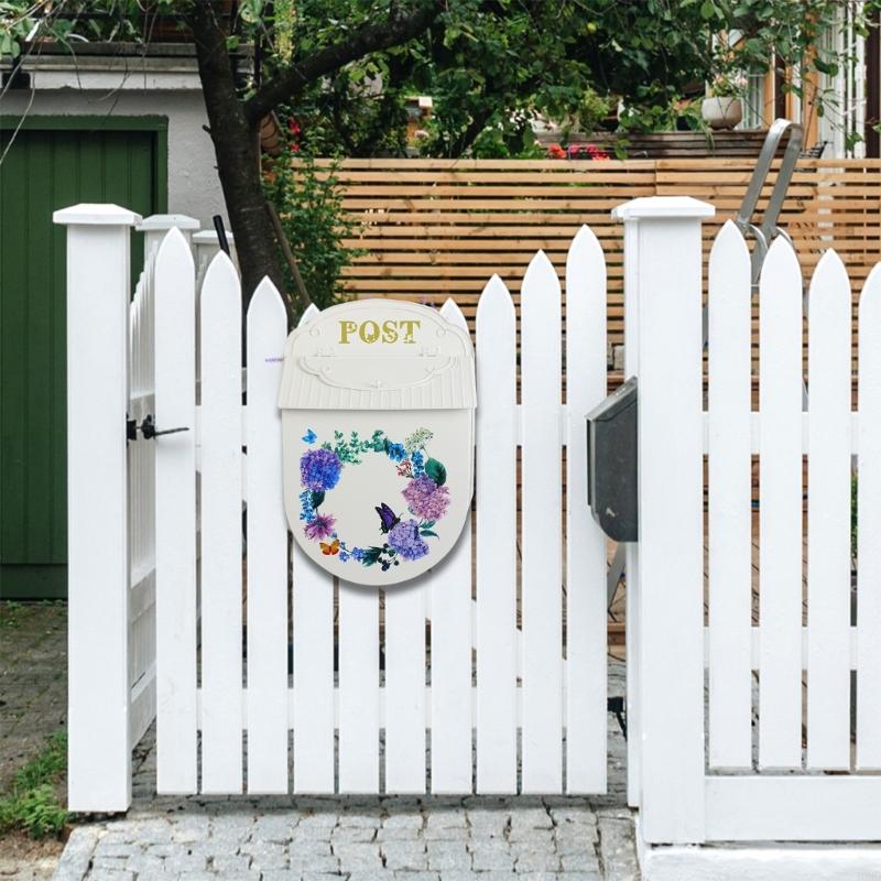 Outdoor Furniture Warehouse - Elegante vintage mailbox voor tuinpatio's duurzaamheid
