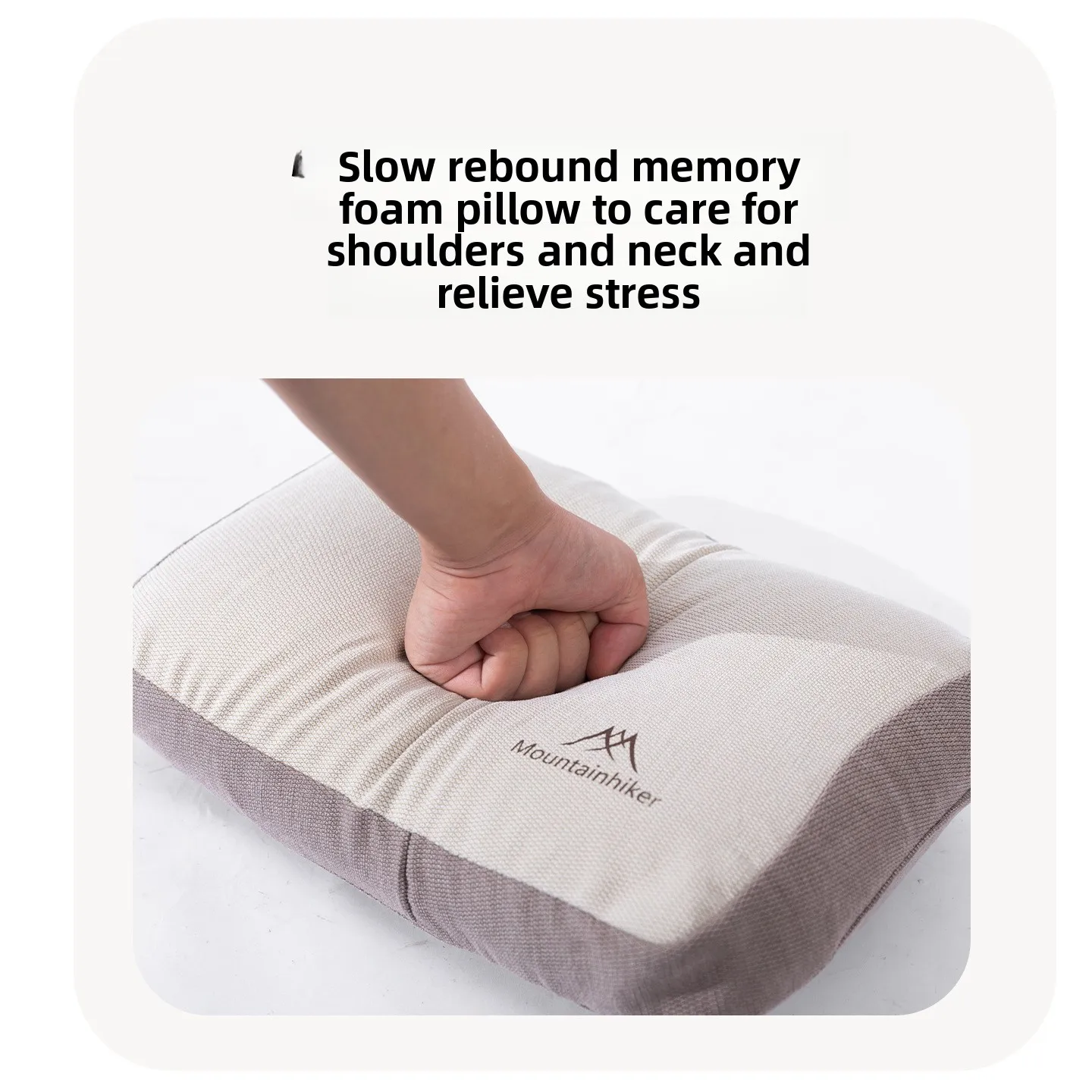 Outdoor Furniture Pillows - Mountainhiker traagschuimkussen van katoenmateriaal voor kamperen,