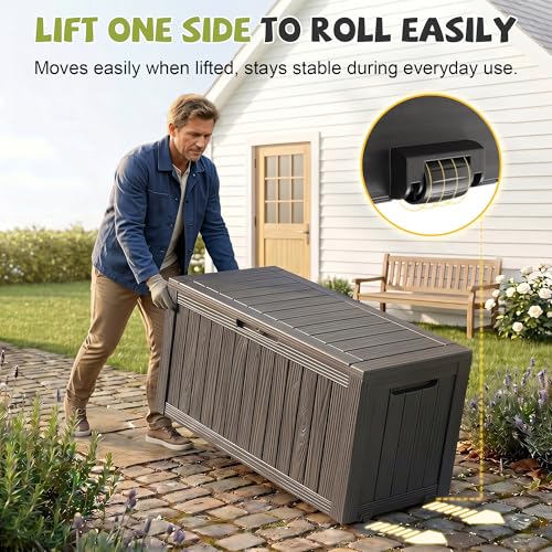 Waterdichte hars opbergbox voo - Outdoor Furniture Wood recensie en prijs