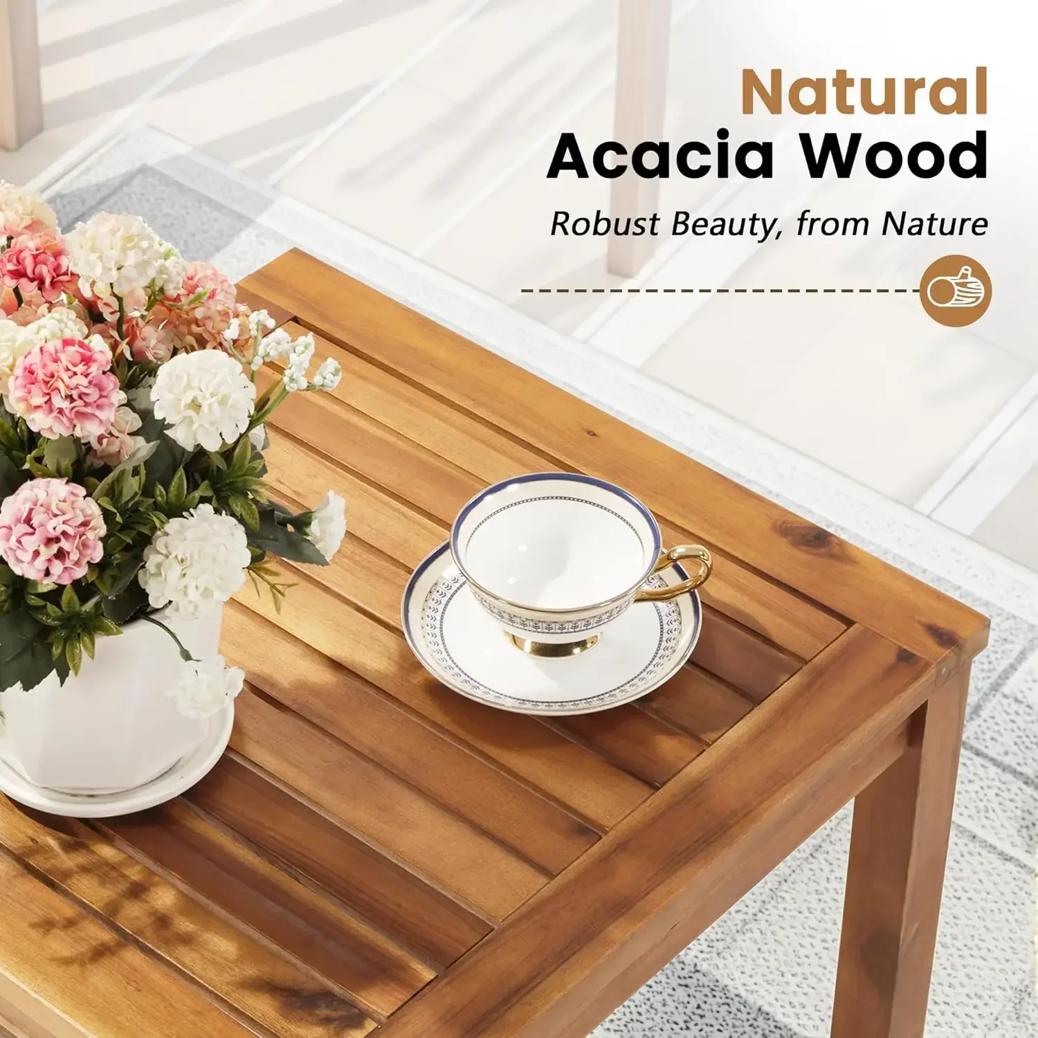 Tuinstoelen 3-delig tuinmeubil - Outdoor Furniture Balcony recensie en prijs