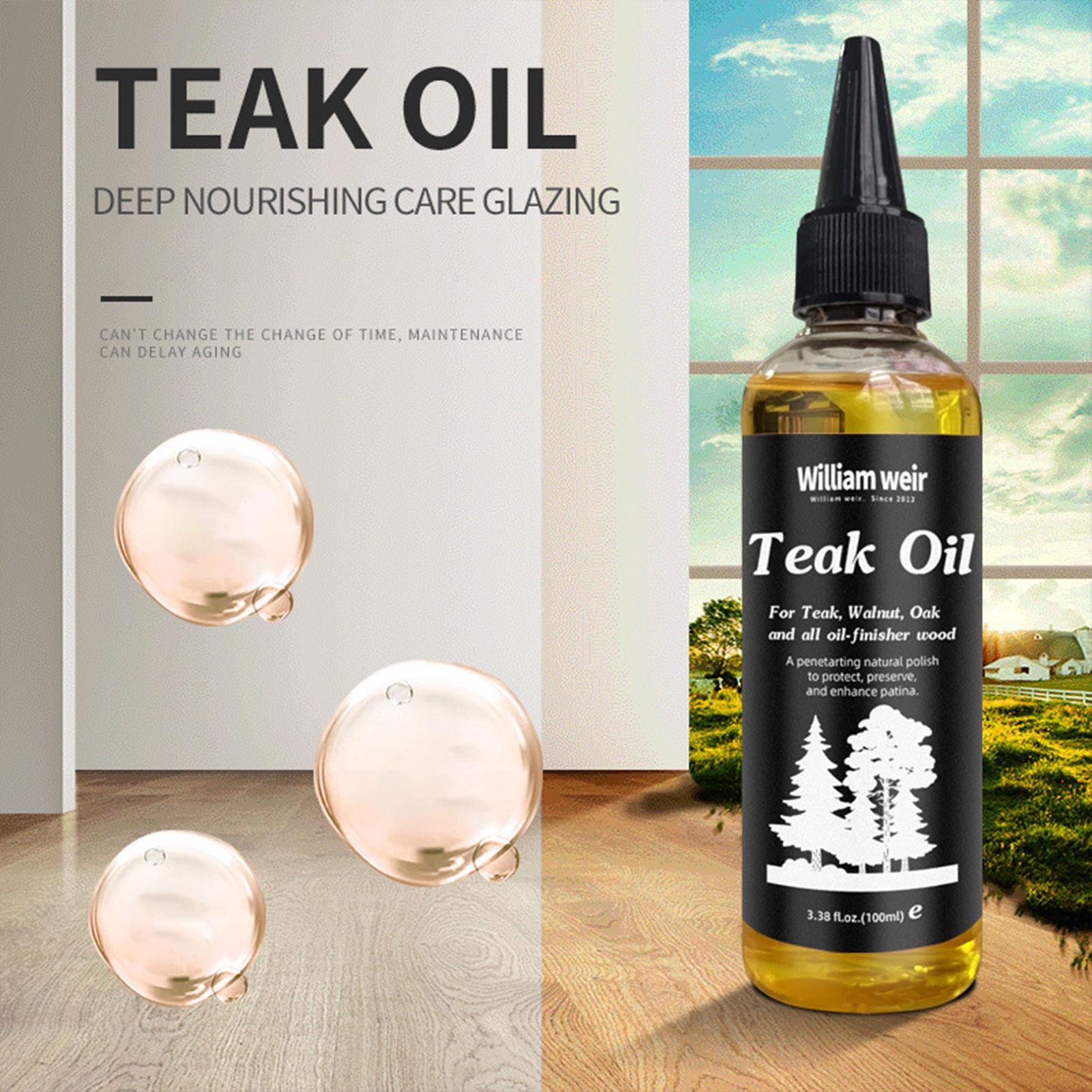 100ml Meubelolie Houtpoetsmidd - Outdoor Furniture Oil Teak recensie en prijs