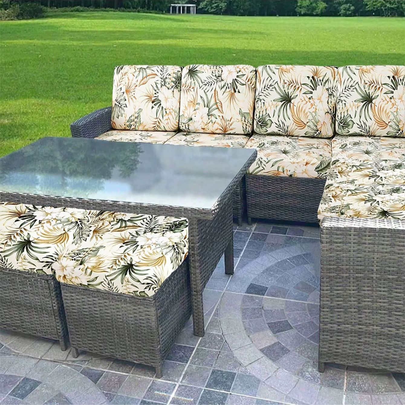 Outdoor kussenhoezen met tropi - Outdoor Furniture Bench recensie en prijs