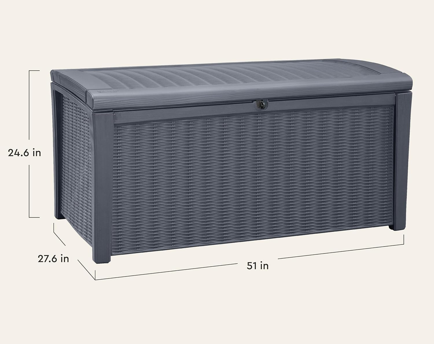 110 Liter Buitenberging Opberg - Outdoor Furniture Bench recensie en prijs