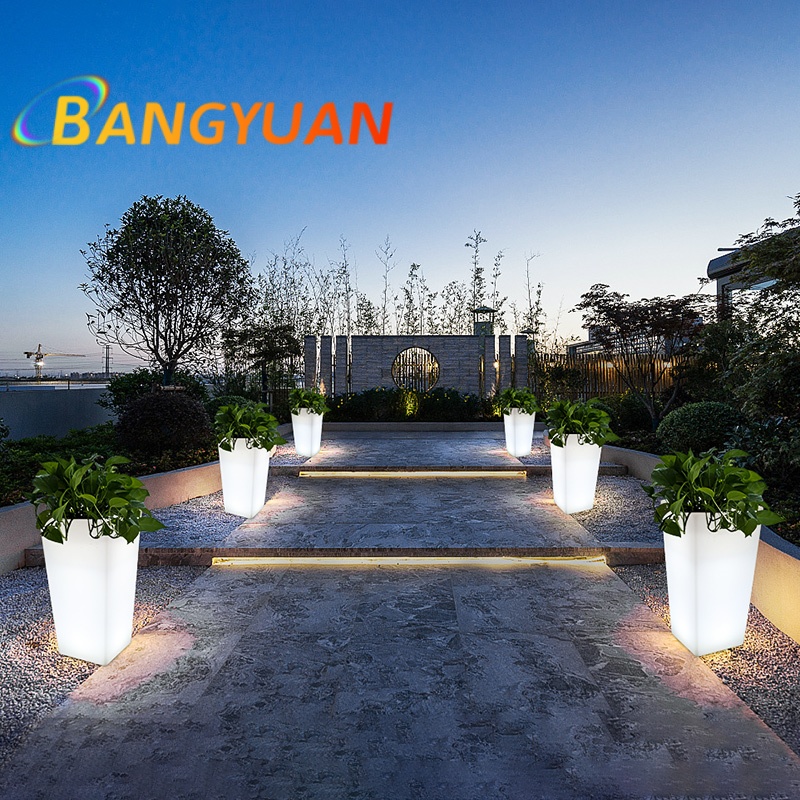 LED Gloeiende Tuin Bloempot Wa - Outdoor Furniture Balcony recensie en prijs