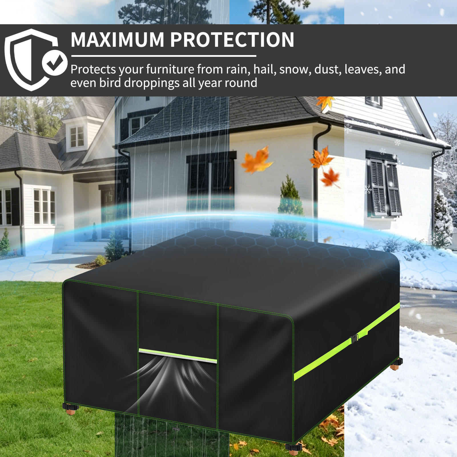 Tuinmeubelhoes met ventilatieo - Outdoor Furniture Deals recensie en prijs