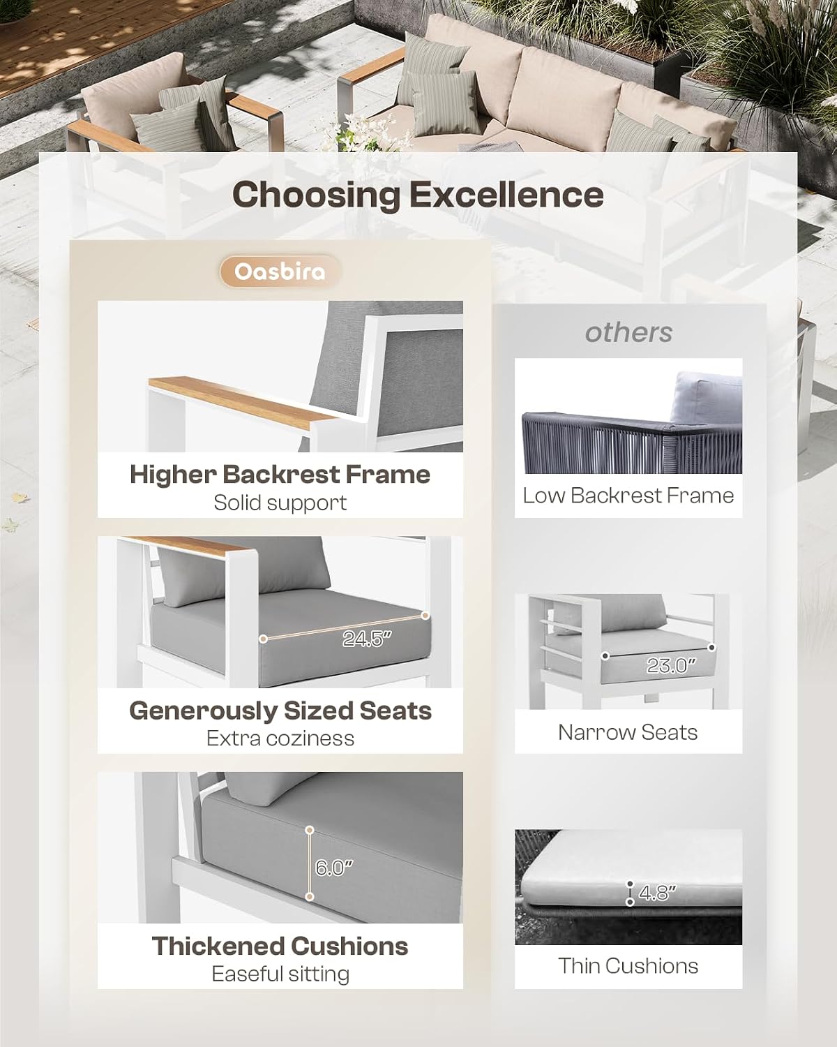 Aluminium buitenbank, roestvri - Outdoor Furniture Balcony recensie en prijs
