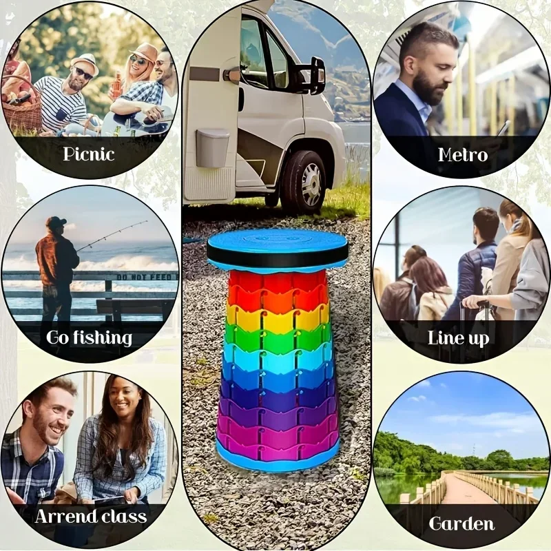 Regenboog Telescopische Campin - Outdoor Furniture Deals recensie en prijs
