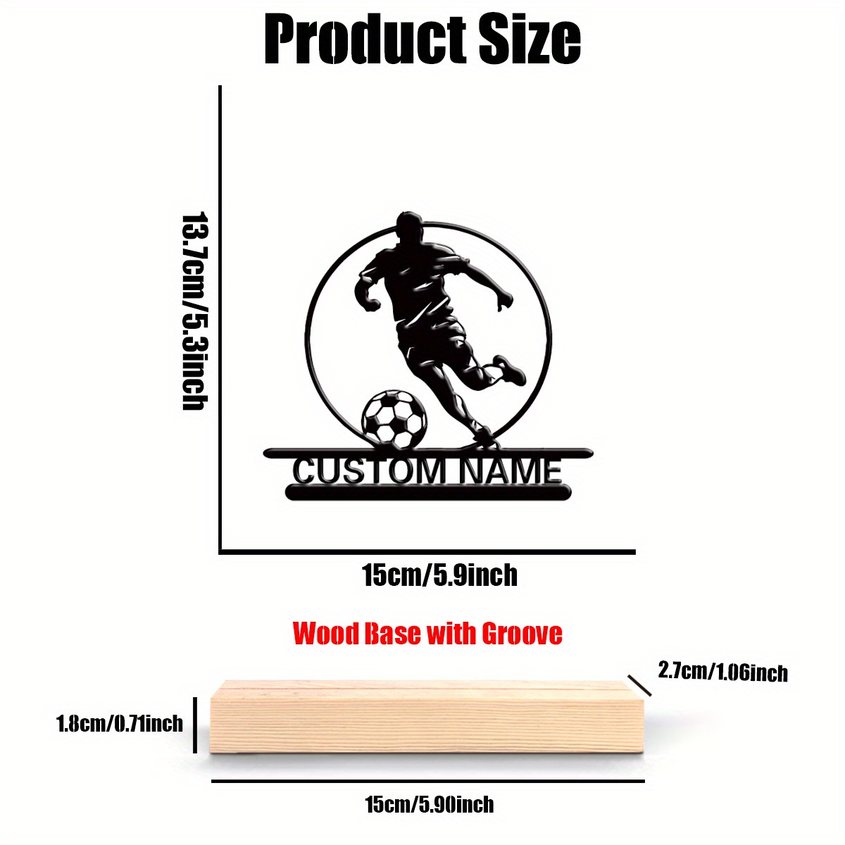 Aangepaste voetbalspeler metal - Outdoor Furniture Wood recensie en prijs