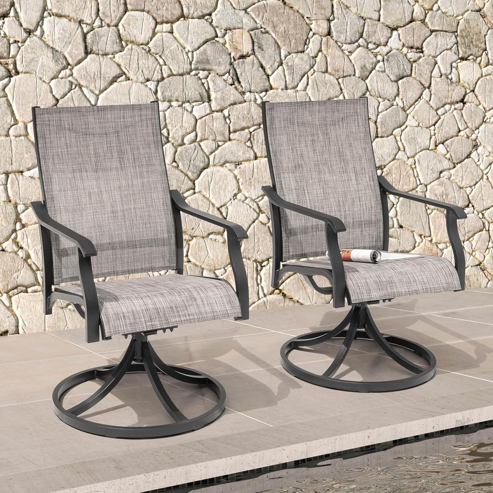 Draaibare terrasstoelset van 2 - Outdoor Furniture Ofo recensie en prijs