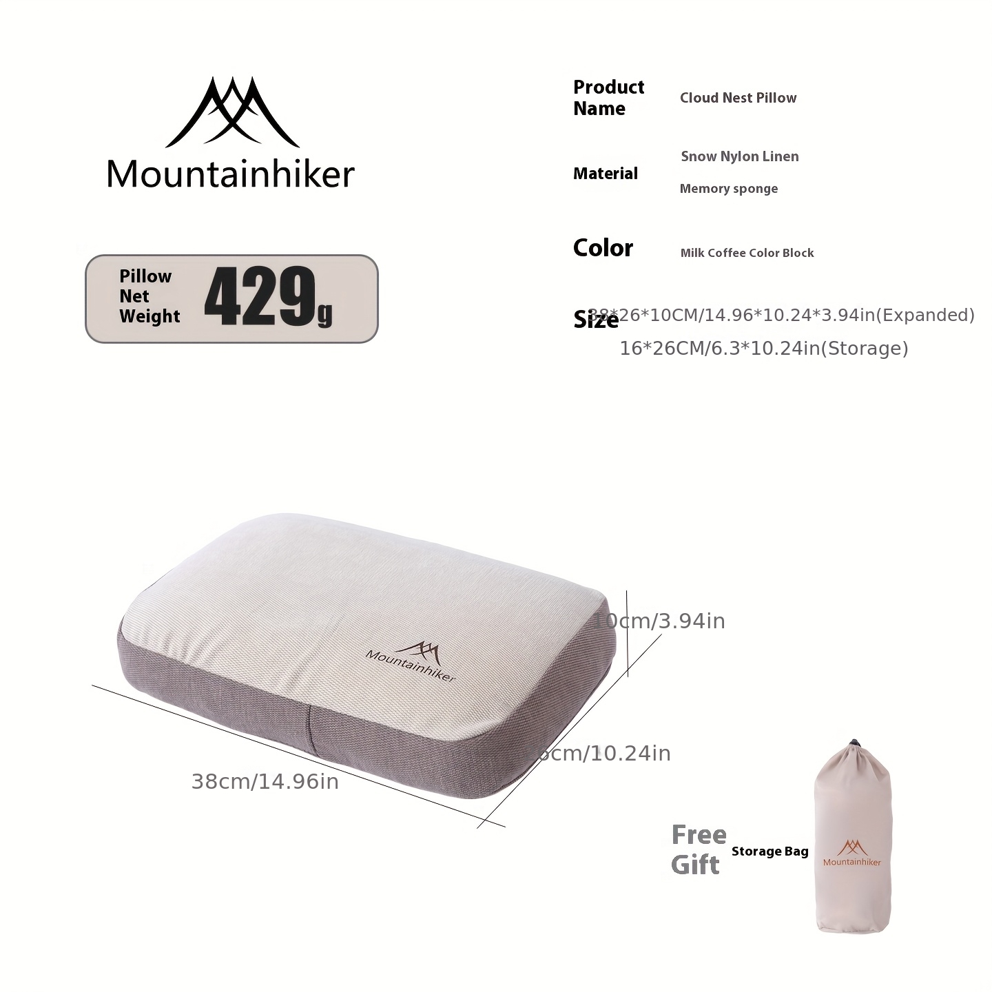 Mountainhiker Zelfopblazend sp - Outdoor Furniture Pillows recensie en prijs