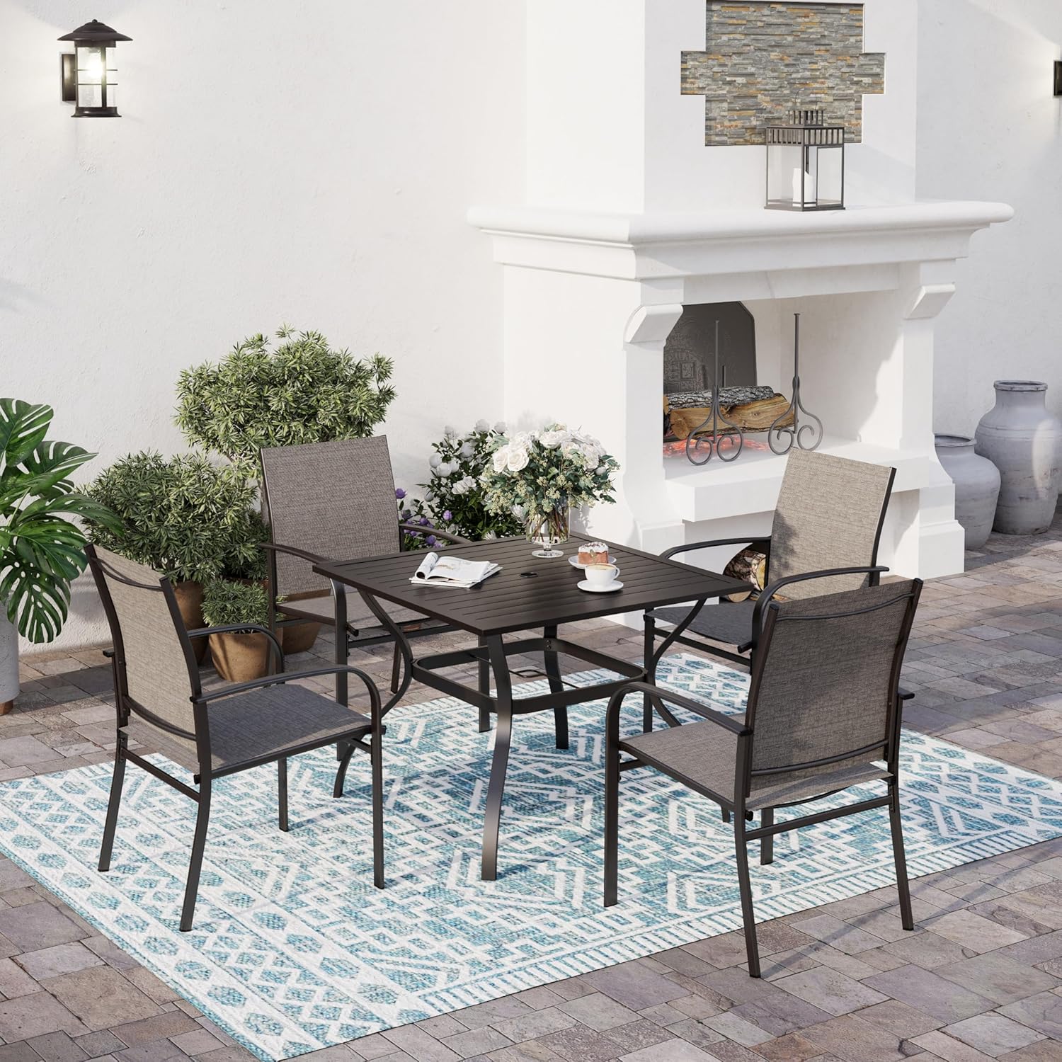 o*-Patio Eetkamerstoelen Set v - Outdoor Furniture Ofo recensie en prijs