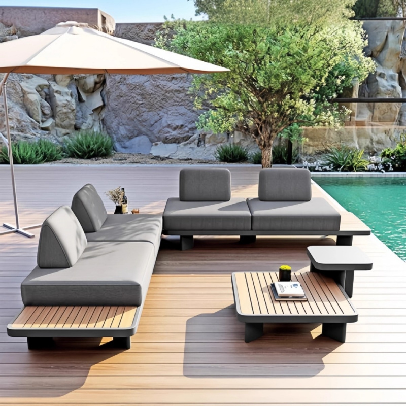 Tuinmeubels loungeset van alum - Outdoor Furniture Balcony recensie en prijs