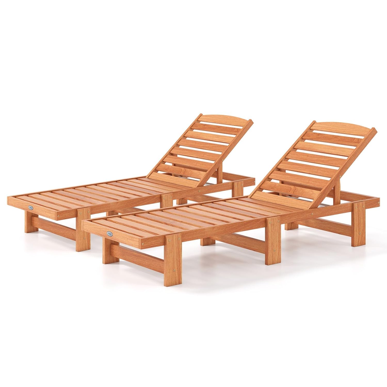 Massief houten chaise longue,  - Outdoor Furniture Oil Teak recensie en prijs