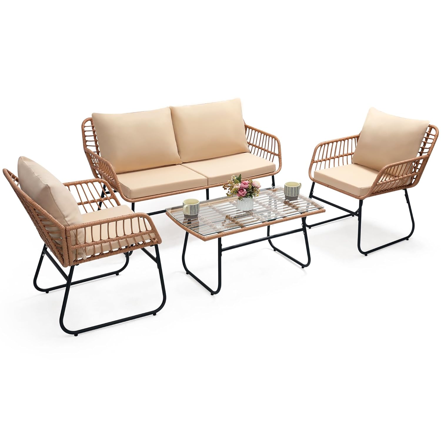 o*-4-delige Patio Bistro tuinm - Outdoor Furniture Ofo recensie en prijs