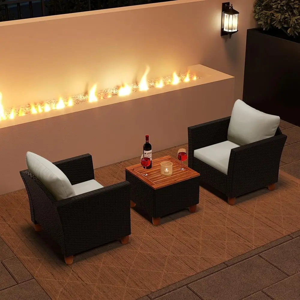 3-delige tuinmeubelset met kus - Outdoor Furniture Deals recensie en prijs