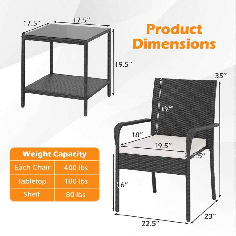 3-delige tuinmeubelset van wic - Outdoor Furniture Plus recensie en prijs