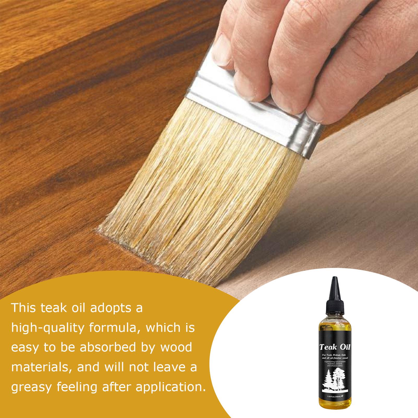 Teakolie Houtafwerking 100ml M - Outdoor Furniture Oil Teak recensie en prijs