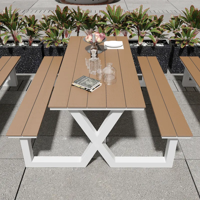 Buitenbank en -tafel combinati - Outdoor Furniture One Piece recensie en prijs