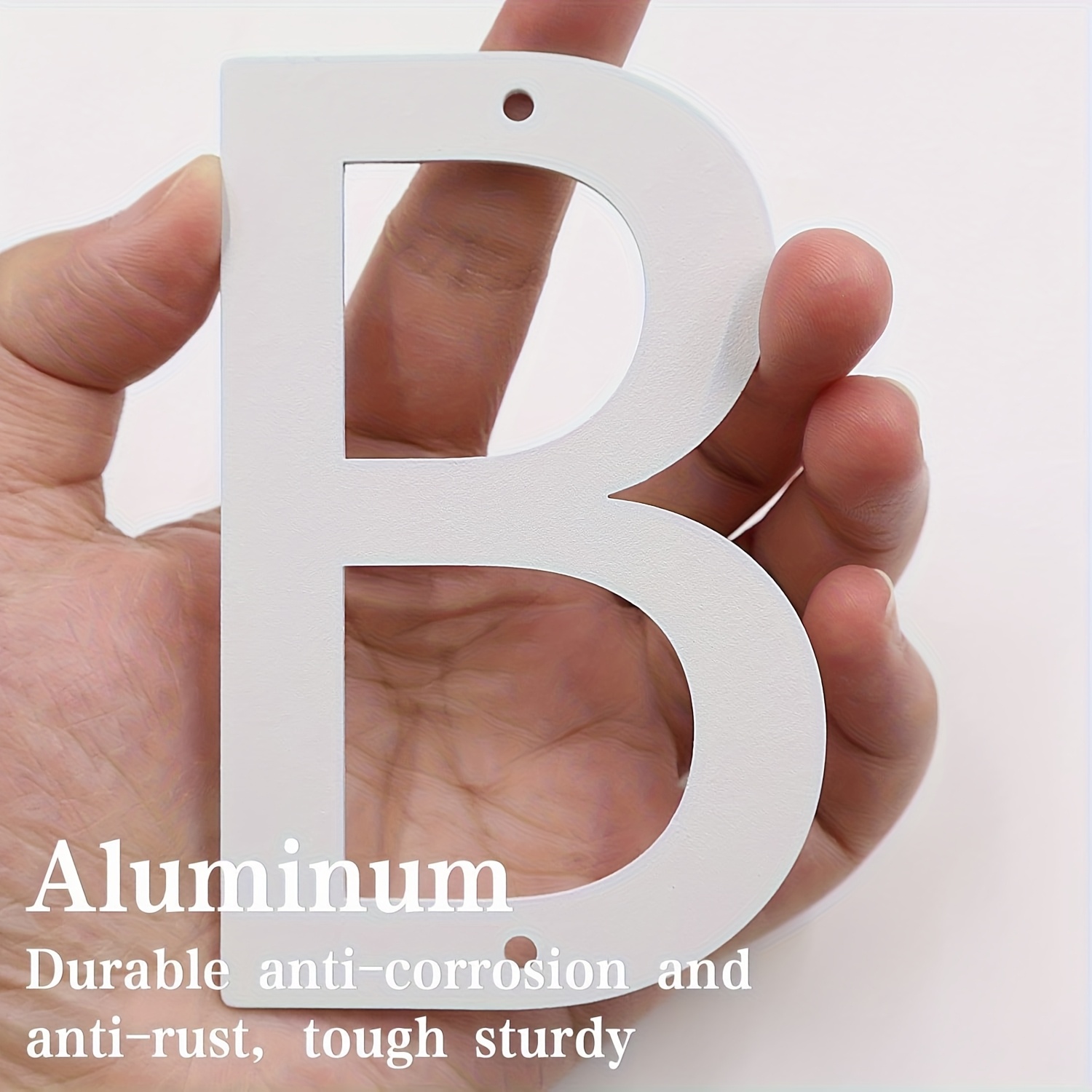 Platte aluminium huisnummers,  - Outdoor Furniture Warehouse recensie en prijs